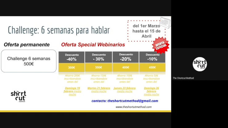 ESP - Webinario #1 - introduccion a The Shortcut Method - SD 480 p